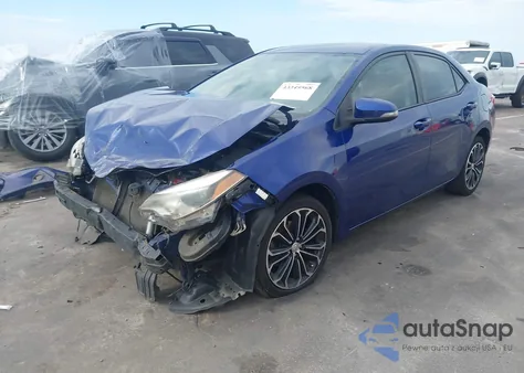 2014 Toyota Corolla S Plus from USA, damaged, VIN 2T1BURHE4EC196569
